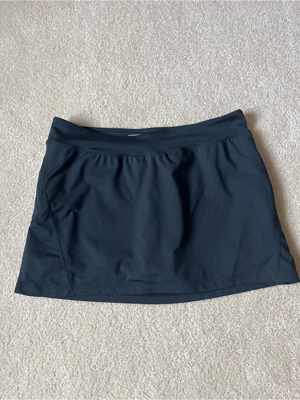Marmot Black Active Skort with Built-In Shorts